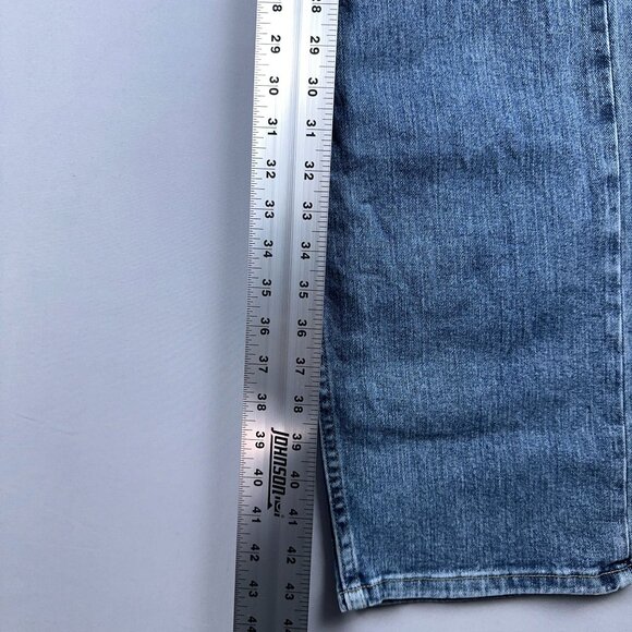 Wrangler Straight Leg Jeans Mens Size 38X32 Advanced Comfort MGW25MW Blue - Picture 11 of 12